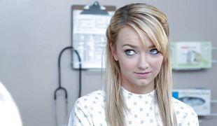 Carmen Callaway rammed doggy style sex by her doctor
