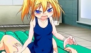 Sassy legal age teenager of the tiny body stature turns to be a great 10-Pounder fucker that enjoys hentai spunk well-head